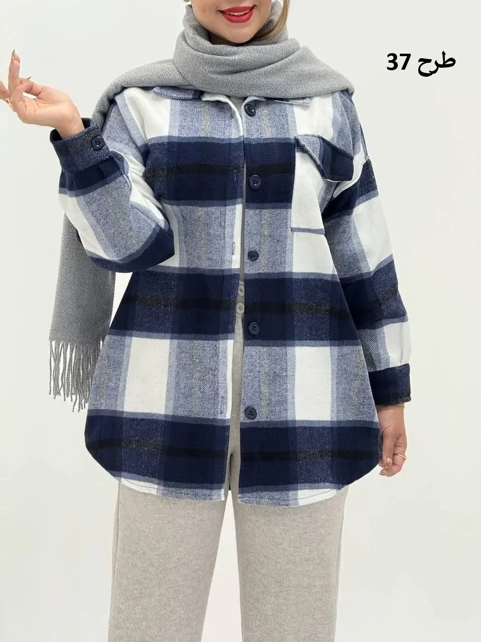 3562-شکت چهارخونه وانیل